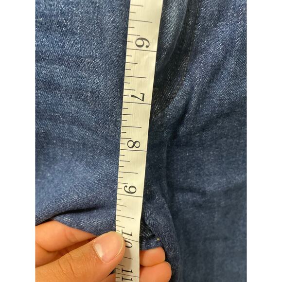 Women Hudson Tall Flared Dark Denim Jeans Size 24 - Picture 6 of 7